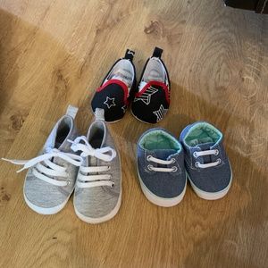 Lot of kid shoes